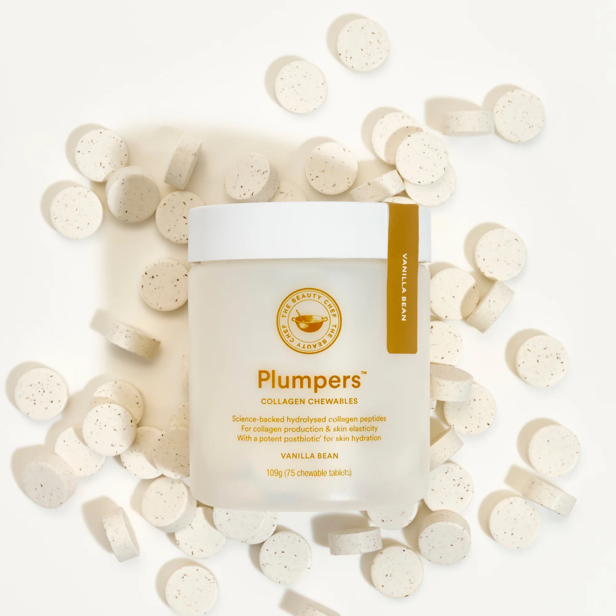 The Beauty Chef Plumpers Collagen Chewables Vanilla Bean 109g - Image 4